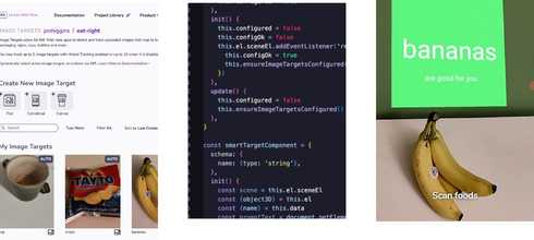 Screenshots of 8th Wall