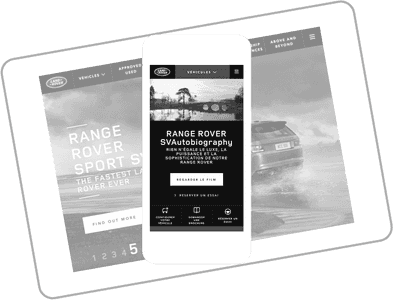 Land Rover visual identity