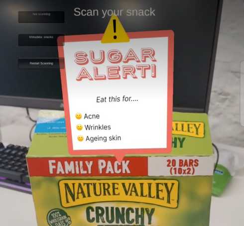 Image targets in Vuforia